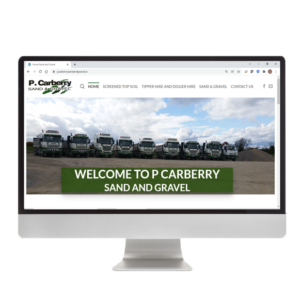 Website Designed for P Carrberry & Sons